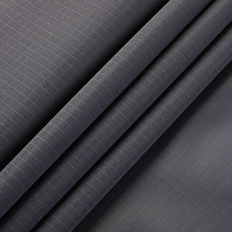 flame-retardant nylon-checkered fabric-01