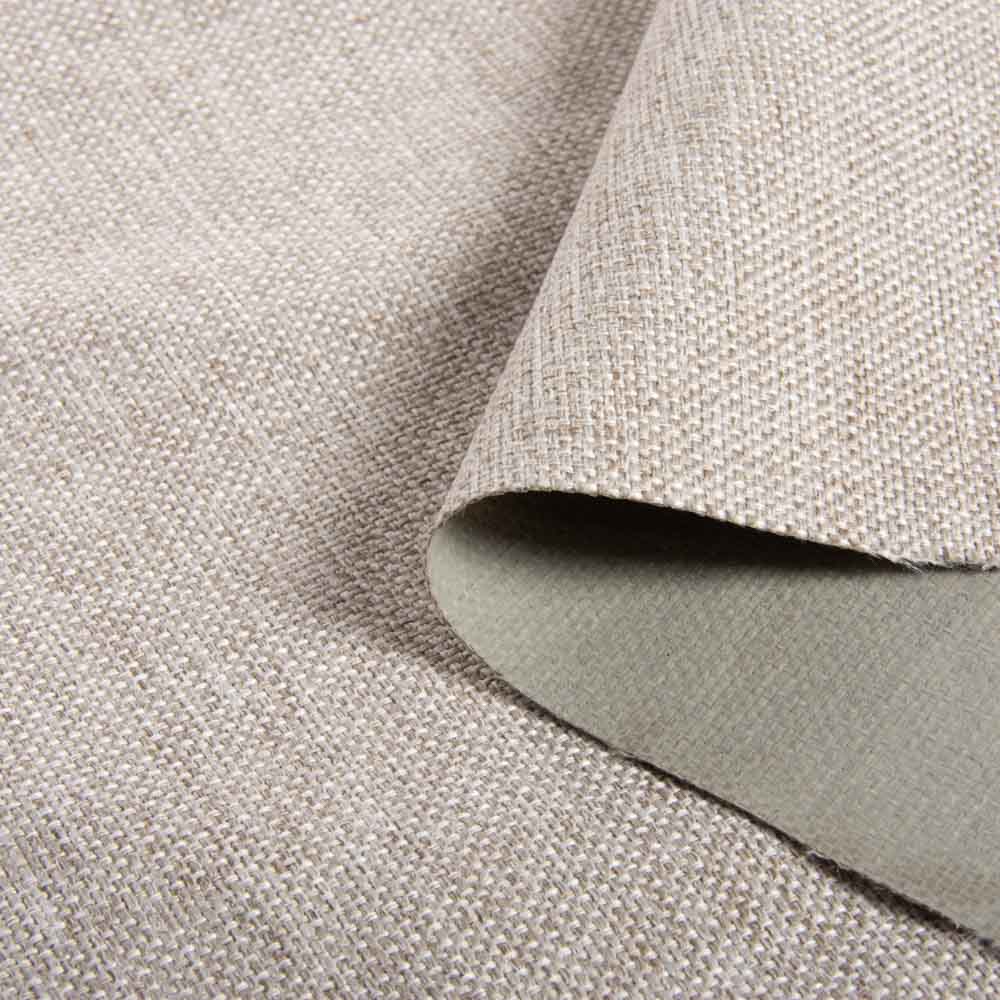 Flame Retardant Sofa Fabric Imitation Linen Coated Fabric