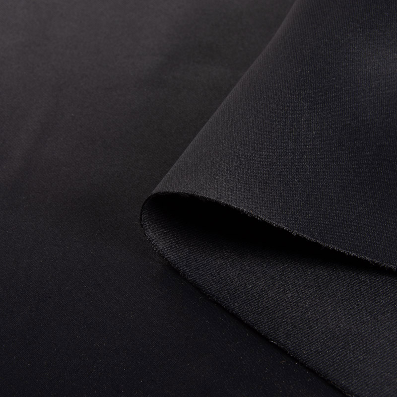 Flame Retardant Satin Blackout Curtain Fabric