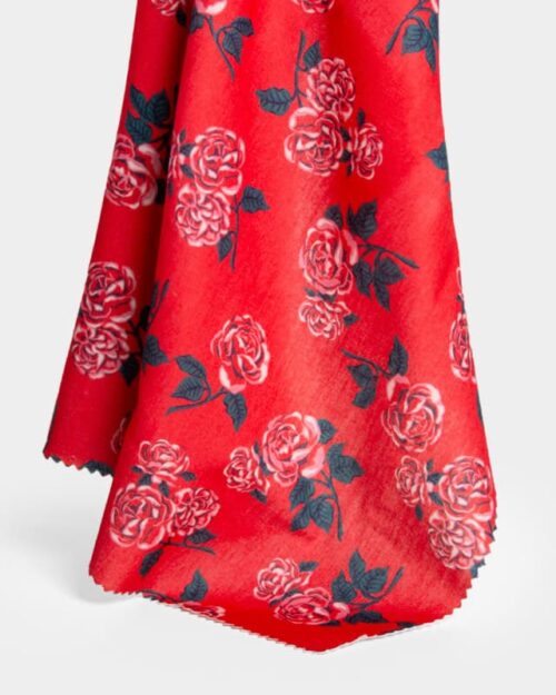 Fire Resistant Single Jersey Printed Fabric for Garments