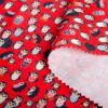 Vlamvertragende single jersey bedrukte stof voor kleding