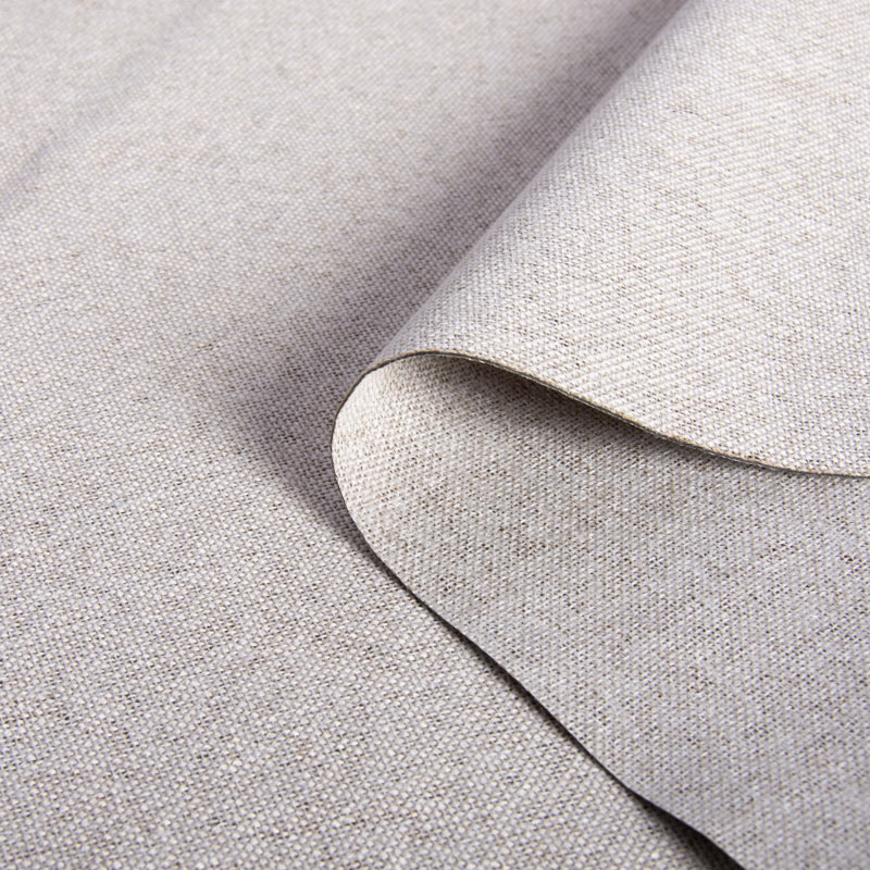 Flame Retardant Composite Faux Linen Blackout Fabric is Suitable for Curtains