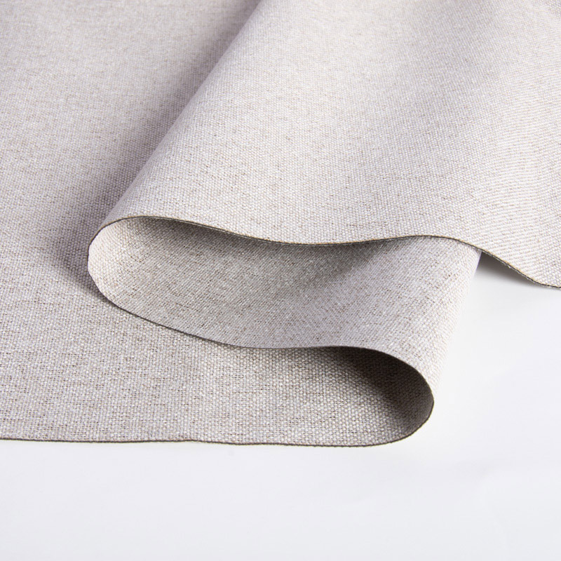 Flame Retardant Composite Faux Linen Blackout Fabric is Suitable for Curtains