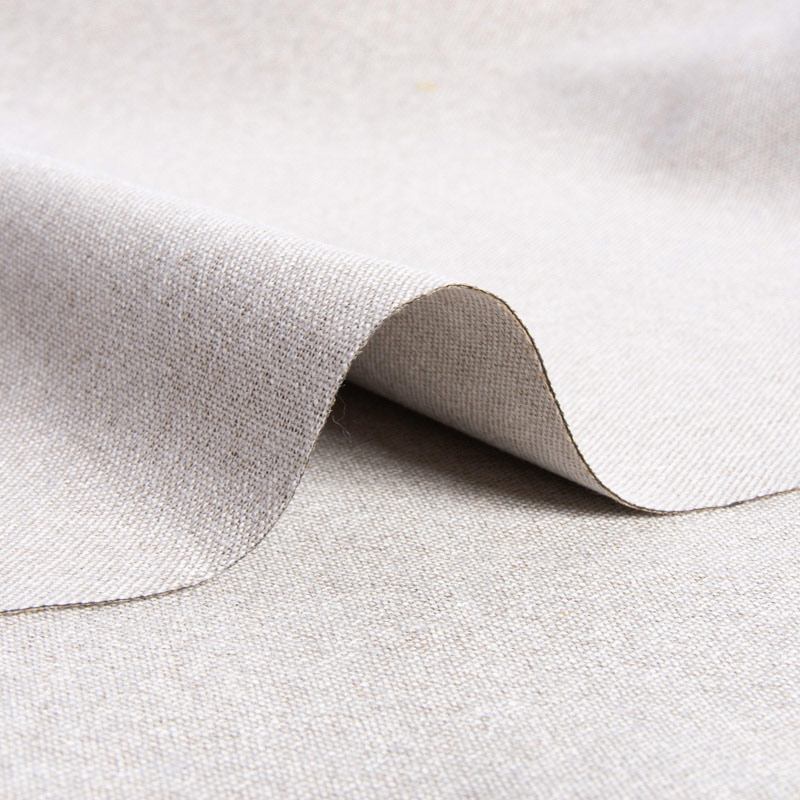 Flame Retardant Composite Faux Linen Blackout Fabric is Suitable for Curtains