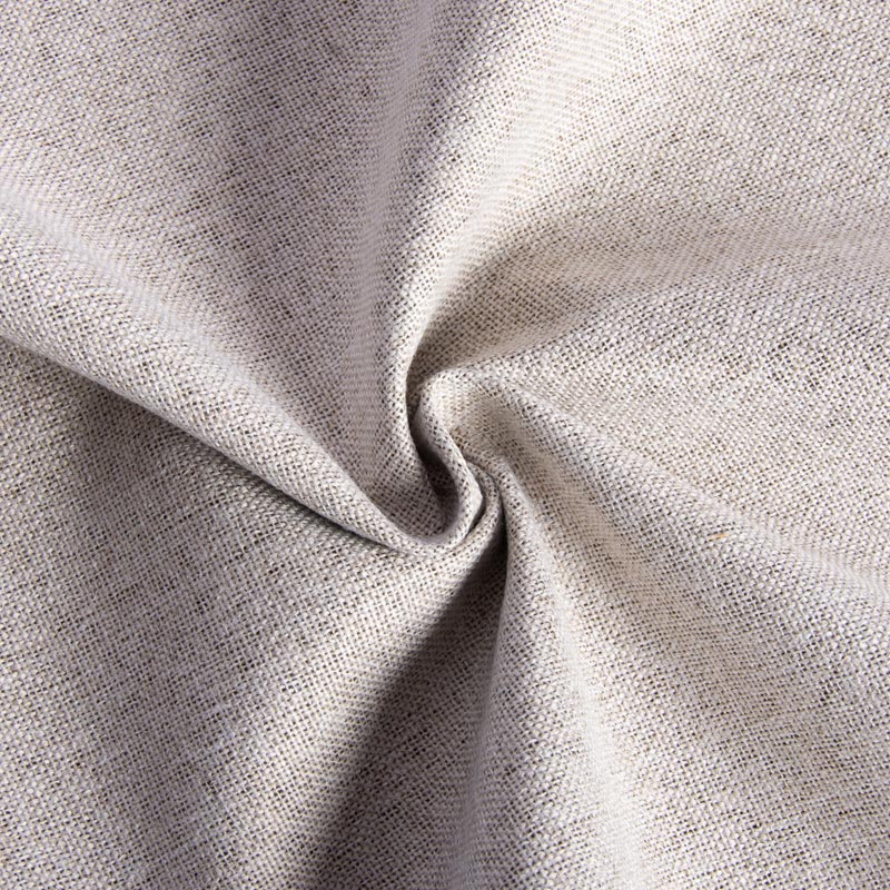 Flame Retardant Composite Faux Linen Blackout Fabric is Suitable for Curtains