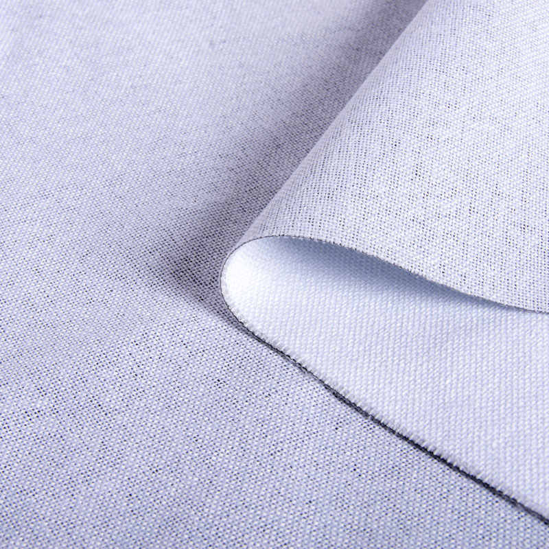 Flame Retardant Composite Faux Linen Blackout Fabric is Suitable for Curtains