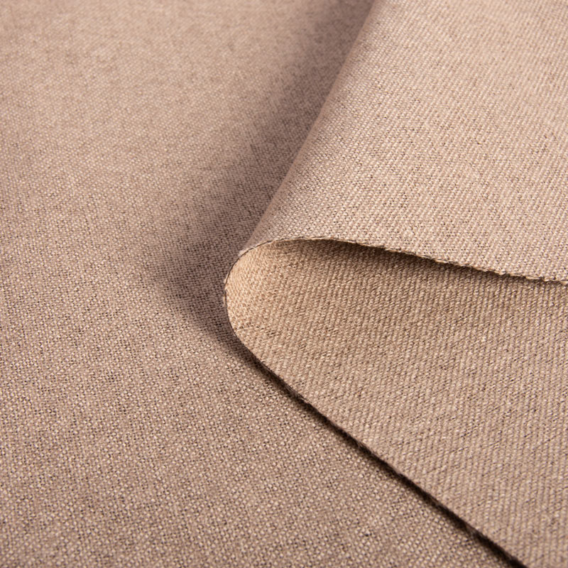 Flame Retardant Composite Faux Linen Blackout Fabric is Suitable for Curtains