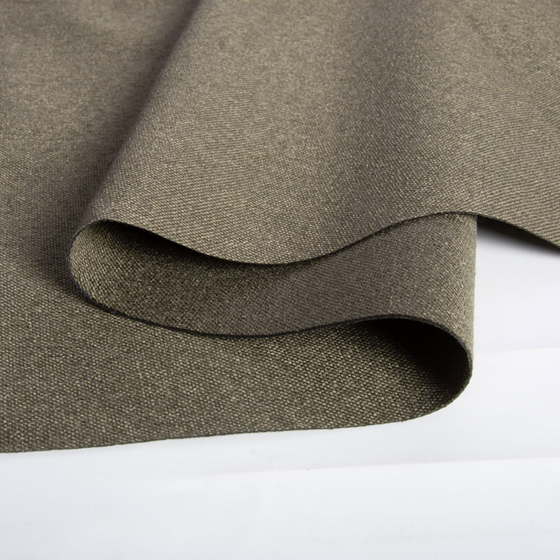 Flame Retardant Composite Faux Linen Blackout Fabric is Suitable for Curtains