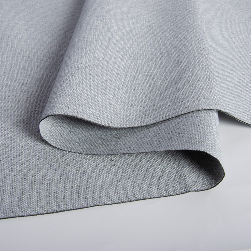 Flame Retardant Composite Faux Linen Blackout Fabric is Suitable for Curtains