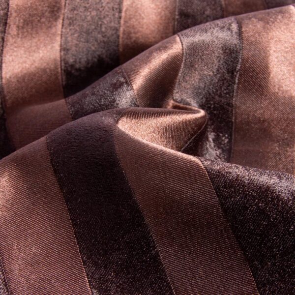 Drapes y cortinas de Rayas Fire Fire, tela Jacquard pequeña