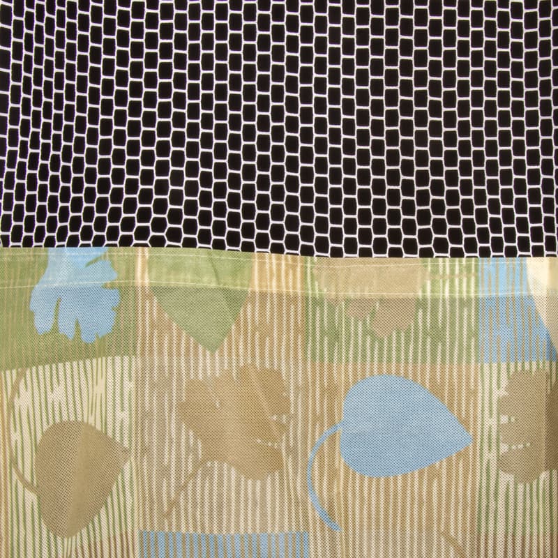 Antibacterial Flame Retardant Nonwoven Polyester Medical Isolation Curtain for Custom Production | 83 × 98.4 in | BS 5867 Type C,ASTM E2149