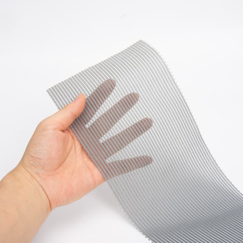 Begoodtex-Flammhemmendes Gewebe-05681 Schwer entflammbarer Rollladen aus Polyestergewebe – Lichtundurchlässig für Fenster in Wohn- und Büroräumen – Weltweiter Projekteinsatz | 150 cm | NFPA 701
