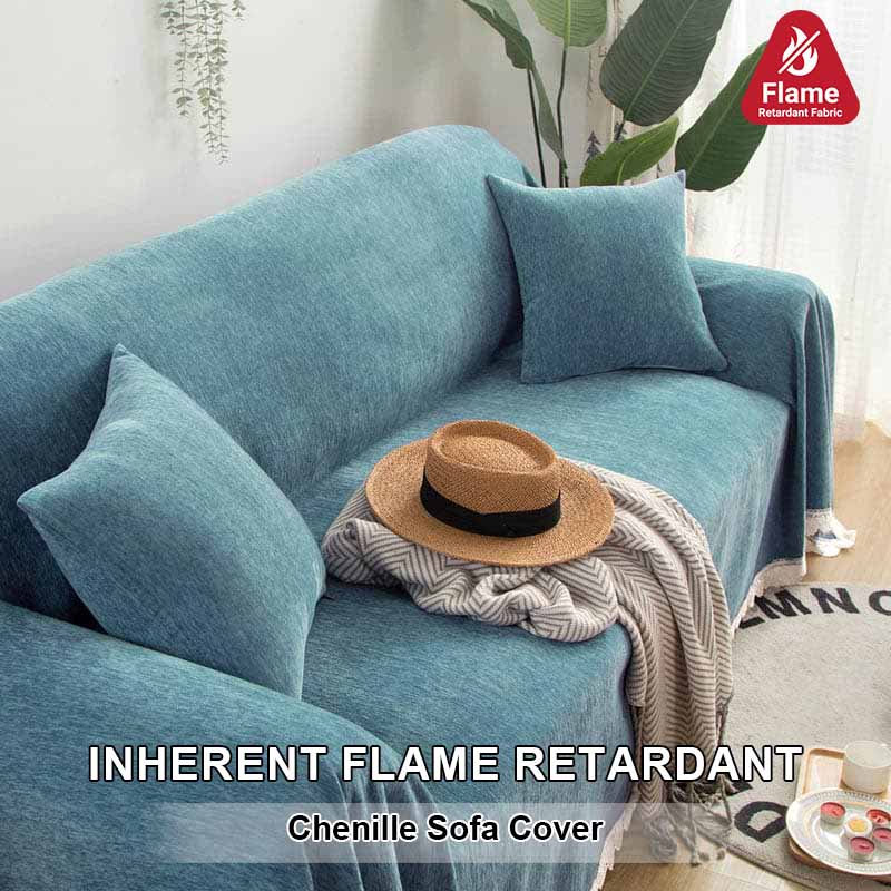 Begoodtex 難燃性ポリエステルシェニールソファカバー ホームテキスタイル 2 シェニールソファカバー1