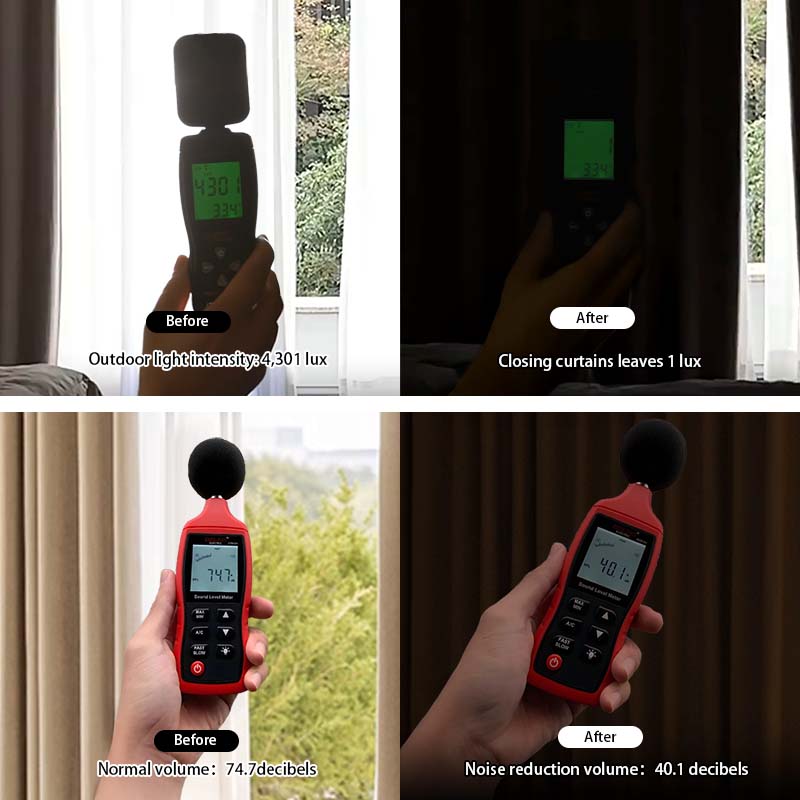 Inhärent flammhemmender Dimout-Vorhangstoff aus Leinenimitat 6 5Leinen-Verdunkelungsstoff für Vorhänge