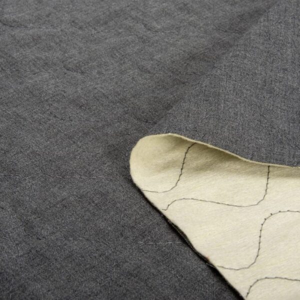 Begoodtex-Vlamvertragende Stof-04457 Dubbellaags aramide viscose gemengd FR-weefsel gewatteerd vilt brandwerend weefsel