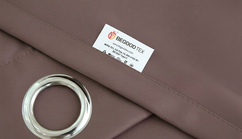 دليل الخبراء: 5 نصائح عملية حول كيفية تحديد ما إذا كان القماش مقاومًا للهب 2 ملصقات شهادة Begoodtex