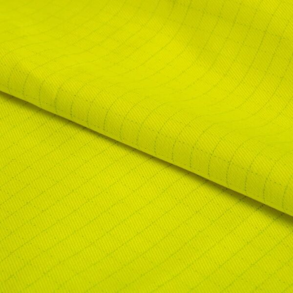 Flame-Retardant-Begoodtex-01135 280 GSM High-Vis Modacrylic FR Ripstop Fabric - IFR & Antistatic Safety Workwear