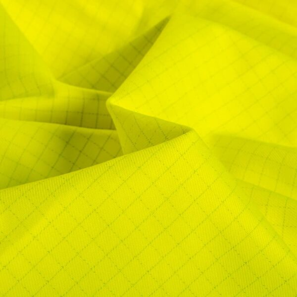 Flame-Retardant-Begoodtex-01137 280 GSM High-Vis Modacrylic FR Ripstop Fabric - IFR & Antistatic Safety Workwear