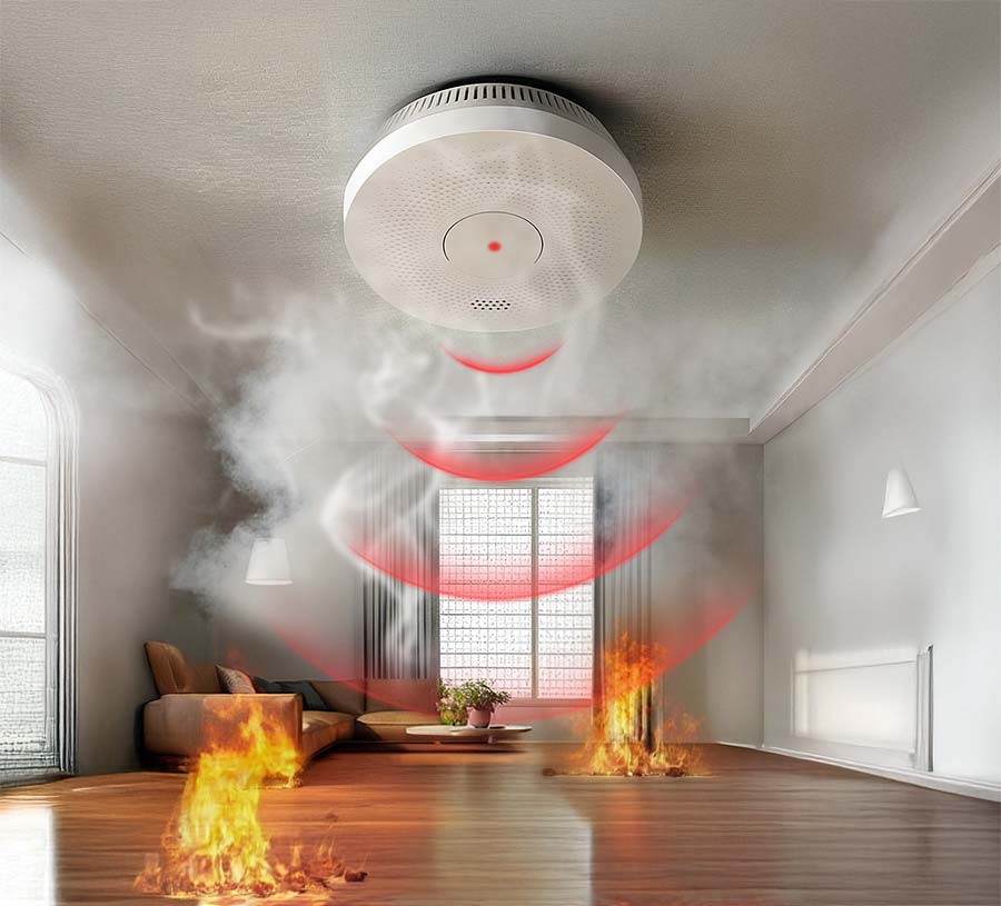 10 maneiras práticas de prevenir incêndios em casa: uma lista de verificação de segurança para 2025 5 Detectores de fumaça