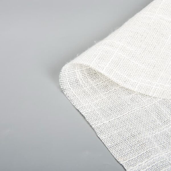 tel 프로젝트용 내연성 인조 리넨 쉬어 원단