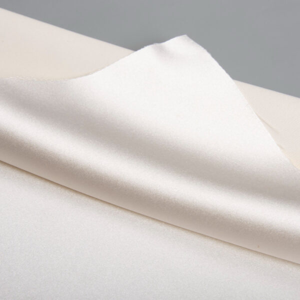 Begoodtex-Flame-Retardant-Fabric-06732 Inherent Flame Retardant Polyester Satin 220 g/m² - 280cm Wide for Hotel Bedding Project Supply