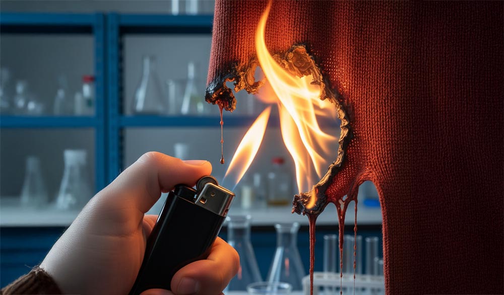 Le tissu en polyester est-il inflammable ? Analyse détaillée : de « inflammable » à « ignifugé ». Le polyester est-il inflammable ? Comprendre le comportement au feu du polyester.