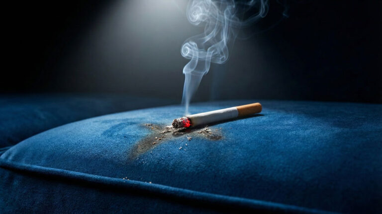 EN 1021: EU 가구 실내장식 화재 시험 표준 5 EN 1021-1 담배 테스트