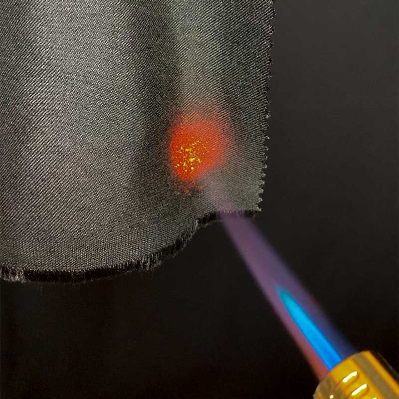 Inherent Flame Retardant OPF Non-Combustible Oxidized PAN Fabric for Wholesale Technical Workwear Supply | 160 g/m² | 150 cm | EN ISO 11612