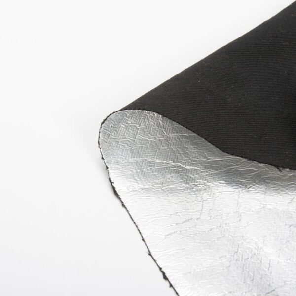 Tecido retardante de chamas Begoodtex-07007 Tecido à prova de fogo Begoodtex® OPF (B-OPF) aluminizado de alta refletividade térmica, 345 g/m², para fundição.