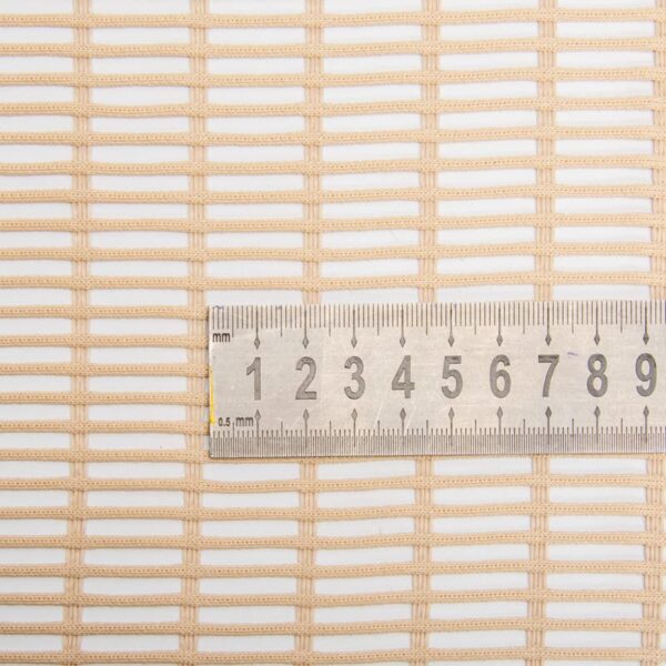 Tejido ignífugo Begoodtex 07749 Tejido de malla médica ignífuga inherente de 50 cm de ancho y 300 g/m² para ventilación hospitalaria