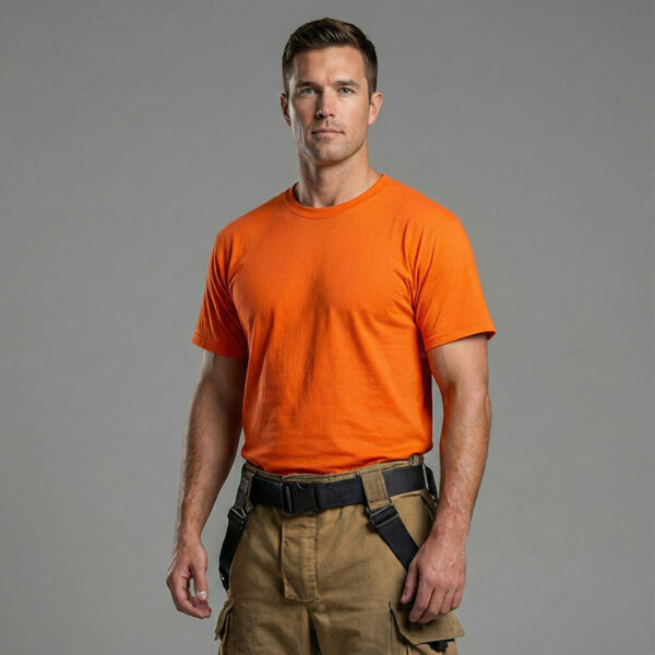 Begoodtex-難燃性生地-07750 エコテックス認証 難燃性 100% 純綿 Tシャツ 産業用作業服 大量注文