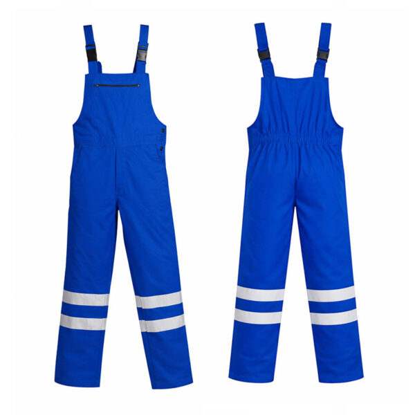 Begoodtex-難燃性生地-07761-4 EN ISO 13688認証取得 難燃性 100%コットン サロペット 280 g/m² 産業用プロジェクト向け