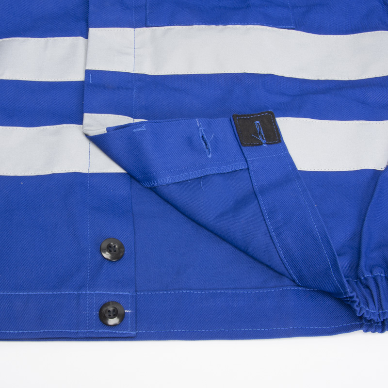 EN ISO 13688認証難燃性100%コットンサロペット280 g/m²工業用プロジェクト供給用4 Begoodtex 難燃性生地 07789