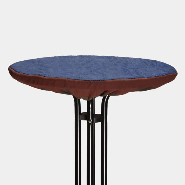 Tessuto ignifugo Begoodtex 07842 Copertura per tavolo da cocktail trapuntata in poliestere ignifugo, diametro 70 cm, per progetti di eventi all'ingrosso