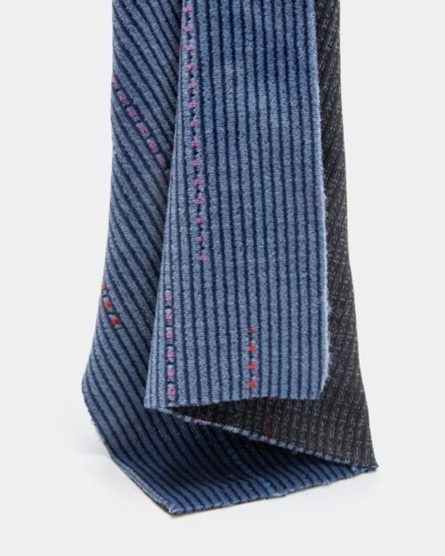 Begoodtex-Flame-Retardant-Fabric-07949 Direct Factory Flame Retardant Ribbed Polyester Upholstery Fabric 350 g/m² for Commercial Sofas