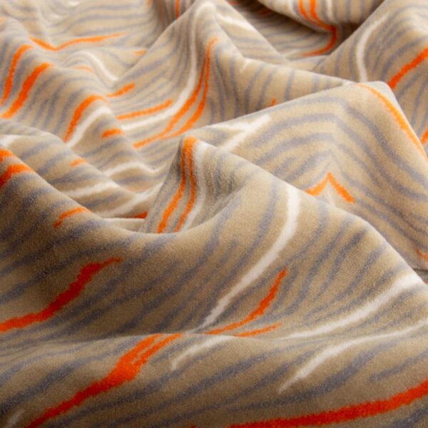 Begoodtex-Flam-Retardant-Fabric-08030 قماش بنمط مموج مقاوم للاشتعال بطبيعته، بوزن 340 غ/م²، مناسب لمشاريع الأرائك التجارية الفاخرة