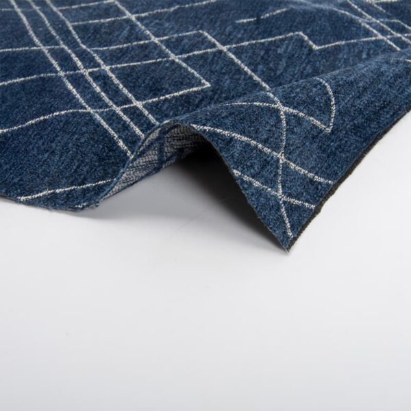 Tejido ignífugo Begoodtex 08163 Tejido de tapicería geométrico ignífugo inherente para proyectostel Suministro directo de fábrica