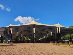 Soluzioni in tessuto ignifugo per tende