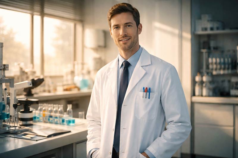 Guía para la selección de telas para batas de laboratorio: seguridad, durabilidad y comodidad 1 Tejido ignífugo apto para batas de laboratorio