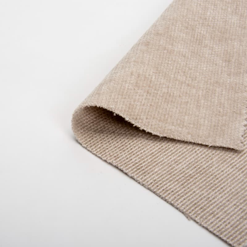 Tecido de poliéster chenille inerentemente retardante de chamas com blackout para estofamento e apoio a encomendas em grande quantidade | 480 g/m² | 150 cm | BS 5852 Crib 5