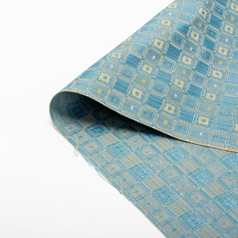 Antibakterieller, schwer entflammbarer Jacquard-Polyesterstoff für Sichtschutzvorhänge in Krankenhäusern (Großhandel) | 215 g/m² | 280 cm | BS 5867 Type C