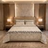 Polyester Bedding Set with Mildew Resistance and Flame Retardant Protection for Hospitality Bedding Projects with Bulk Order Support | BS 5815