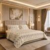 طقم مفروشات من البوليستر المقاوم للهب، حاصل على شهادة OEKO-TEX Standard 100، بيع بالجملة مباشرة من المصنع - أقمشة نوم فائقة النعومة