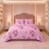 Flame Retardant Kids Bedding Set Custom Printed Cartoon Pattern OEKO-TEX Standard 100 Bulk Supplier