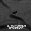 Large Black Fireproof Outdoor Blanket 1800°C Resistance NFPA 701 Standard Bulk Wholesale Supplier-Essential Safety Gear For Every Home