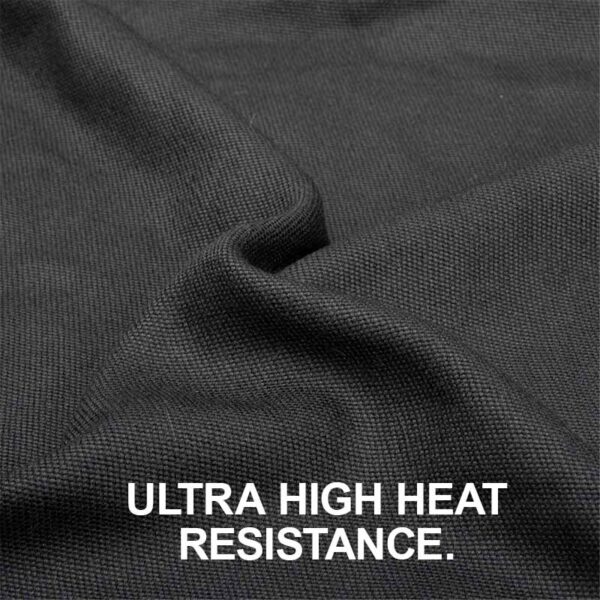 Large Black Fireproof Outdoor Blanket 1800°C Resistance NFPA 701 Standard Bulk Wholesale Supplier-Essential Safety Gear For Every Home