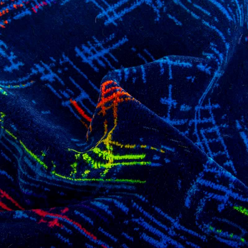 Van nature vlamvertragend en slijtvast textiel voor busstoelbekleding, geschikt voor projectinkoop | 600 g/m² | 150 cm | CAL TB 117