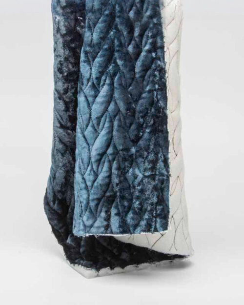 Quilted Upholstery Fabric for Sofa Seat Mattress Flame Retardant 1 cm Testing Support Bulk OEM