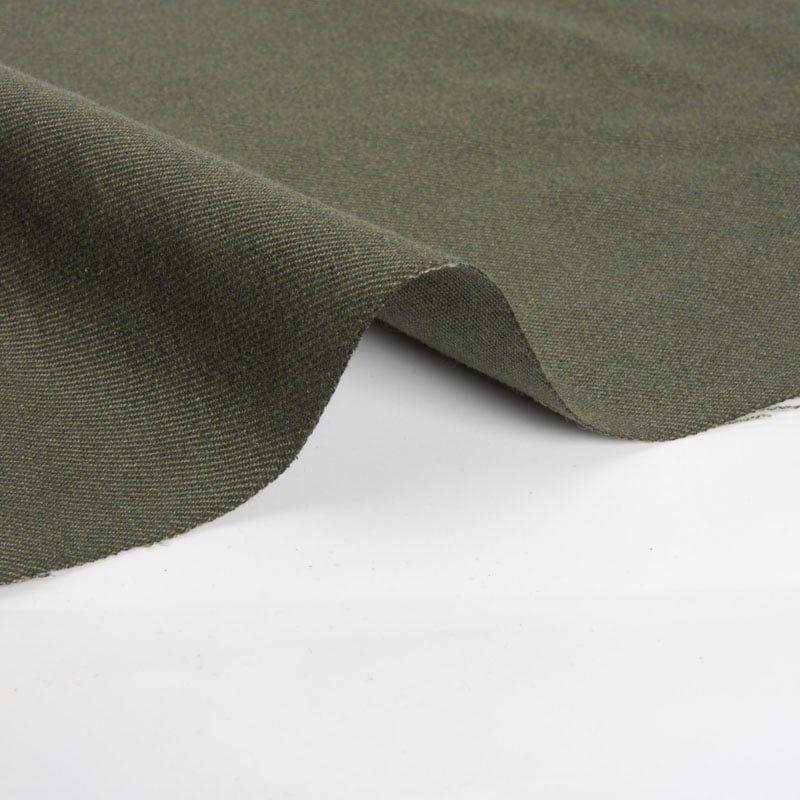 flame resistant aramid modacrylic fabric olive green protective clothing workwear fabric