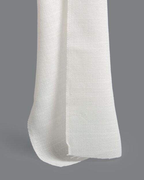 heavyweight sheer curtain fabric white dense woven fabric for hotel privacy drapery